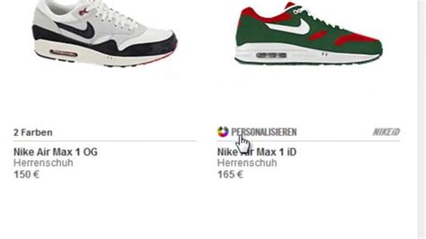 Welcher Unterschied besteht bei Nike Air Max Sportschuhen